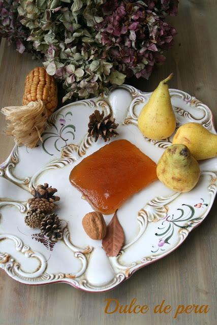 Dulce de pera El Ágora de Ángeles dulce de pera, mermelada de pera