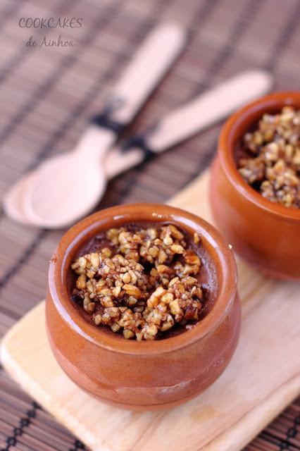 NATILLAS DE CHOCOLATE NEGRO Y GUIRLACHE NATILLAS DE CHOCOLATE NEGRO Y GUIRLACHE