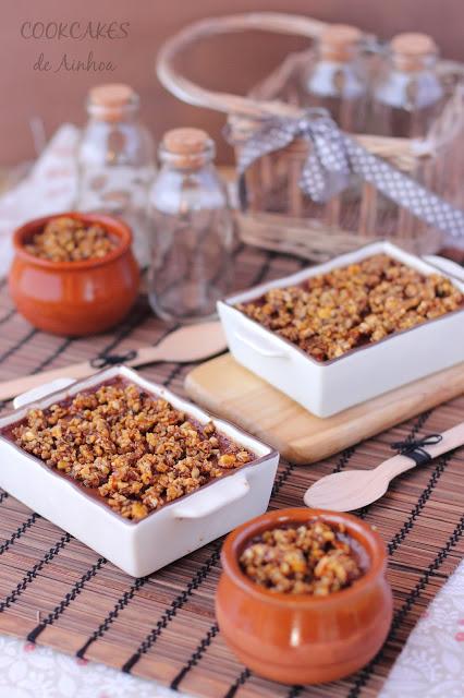 NATILLAS DE CHOCOLATE NEGRO Y GUIRLACHE NATILLAS DE CHOCOLATE NEGRO Y GUIRLACHE