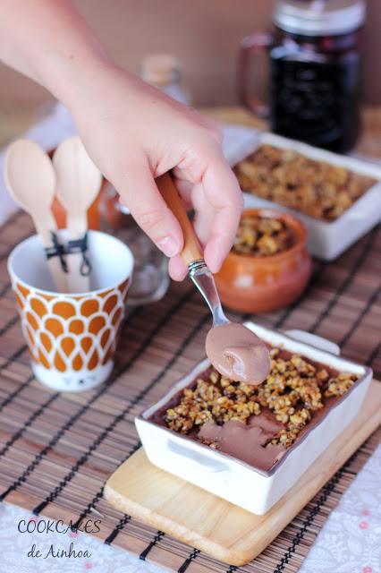 NATILLAS DE CHOCOLATE NEGRO Y GUIRLACHE NATILLAS DE CHOCOLATE NEGRO Y GUIRLACHE