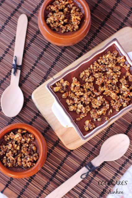 NATILLAS DE CHOCOLATE NEGRO Y GUIRLACHE NATILLAS DE CHOCOLATE NEGRO Y GUIRLACHE