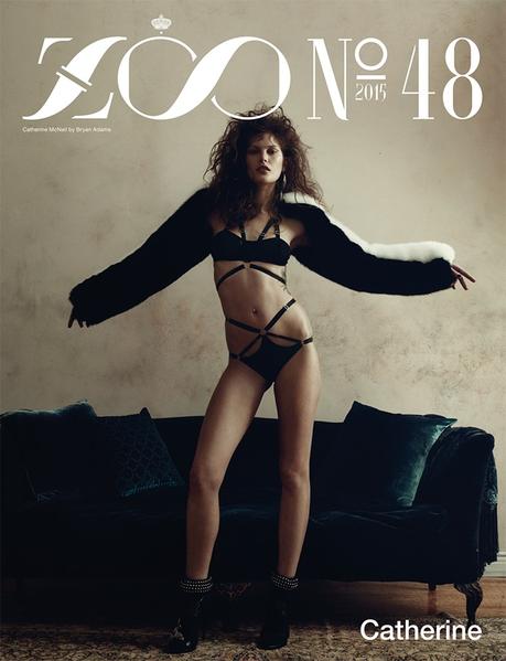 Catherine McNeil se desnuda para Zoo Magazine