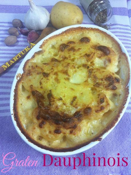 Patatas Gratinadas Estilo Delfinés (Gratin Dauphinois) Patatas Gratinadas Estilo Delfinés (Gratin Dauphinois)