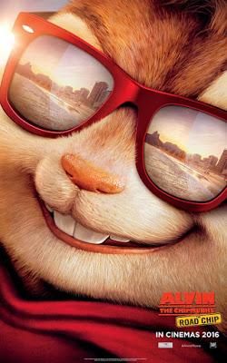 CINCO NUEVOS CARTELES PARA “ALVIN Y LAS ARDILLAS: FIESTA SOBRE RUEDAS (ALVIN AND THE CHIPMUNKS: THE ROAD CHIP)”