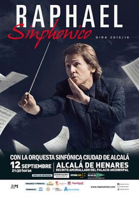 Raphael Sinphónico en Alcalá de Henares: