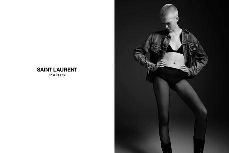 Ruth Bell crea tendencia en la nueva campaña de Saint Laurent Ruth Bell crea tendencia en la nueva campaña de Saint Laurent