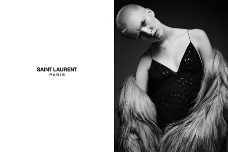 Ruth Bell crea tendencia en la nueva campaña de Saint Laurent Ruth Bell crea tendencia en la nueva campaña de Saint Laurent