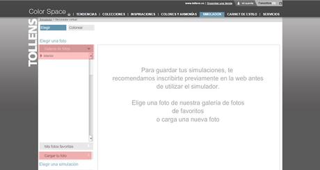 Aplicación online: Simulador de color Aplicación online: Simulador de color