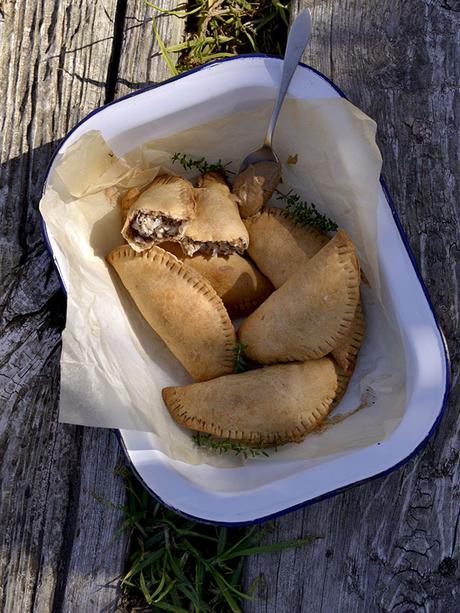 EMPANADILLAS DE POLLO Y MOSTAZA EMPANADILLAS DE POLLO Y MOSTAZA