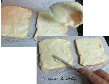 Croque Monsieur, sándwich francés Croque Monsieur, sándwich francés