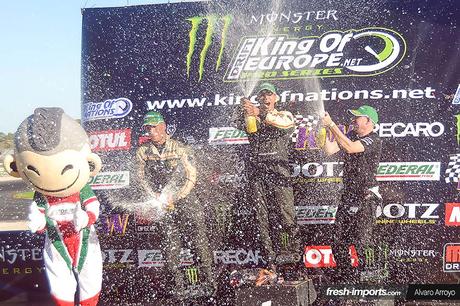 King Of Europe en Valencia. Nubes de goma King of Europe en Valencia Podio King Of Europe en Valencia