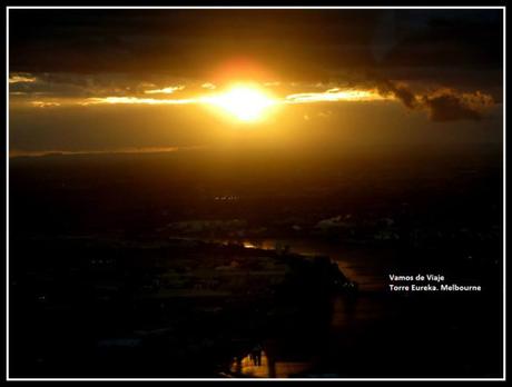 vista atardecer melbourne