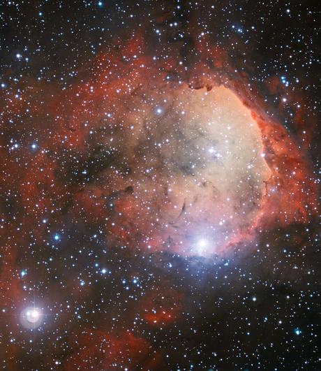 NGC 3324 criando estrellas