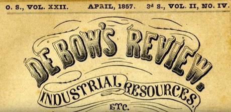 Drapetomanía y disestesia etiópica, males del esclavo De Bow's Review