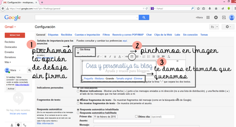 Cómo añadir una firma personalizada en Gmail Cómo añadir una firma personalizada en Gmail