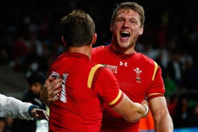 Segundo golpe en el Mundial de rugby: Galés le ganó a Inglaterra