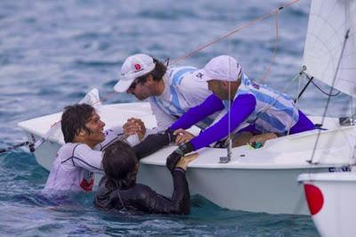 A Soubié y Lipszyc se les escapó el título Mundial en la última regata A Soubié y Lipszyc se les escapó el título Mundial en la última regata