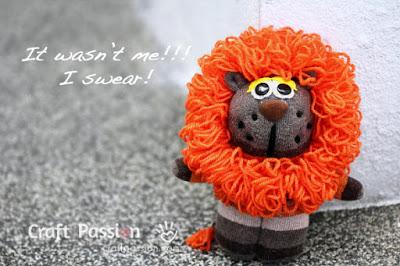 www.yoestolohago.com animalitos con calcetines