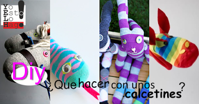 www.yoestolohago.com reciclar calcetines