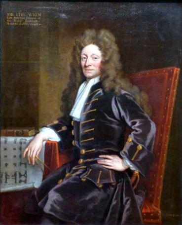 Matemáticos en la Galería Nacional de Retratos de Londres Wren - Kreler