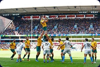 En el Mundial de Rugby, el poderío de los Wallabies fue demasiado para el débil Uruguay: paliza por 65-3