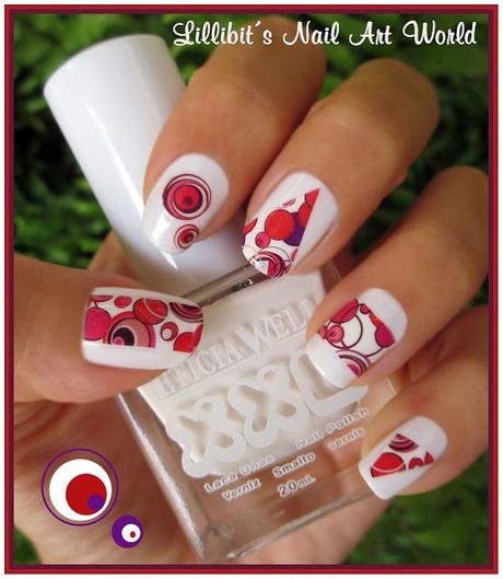 RETO COLORES 3 (Blanco): Blanco con decoración