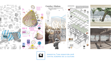 Concurso para pabellón efímero en San Sebastián/Donostia DSS2016. Mimic Estudio.