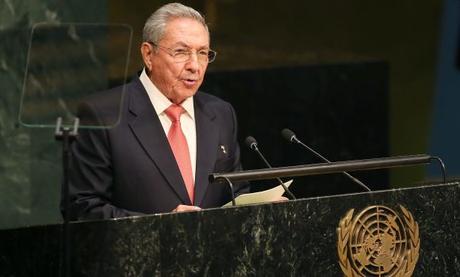 Raúl Castro en Estados Unidos