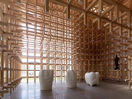 A-cero Projects Museo y Centro de Investigación GC Prostho en Japón, de Kengo Kuma & Associates