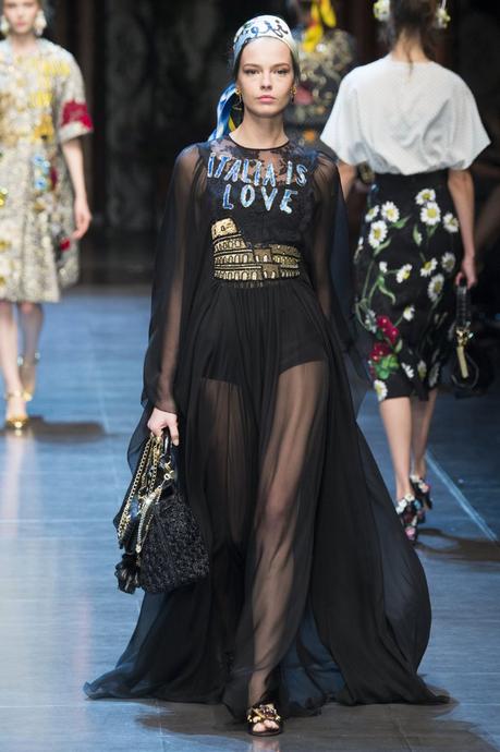 DOLCE & GABBANA SS16 - MILAN FASHION WEEK