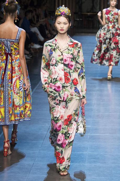 DOLCE & GABBANA SS16 - MILAN FASHION WEEK