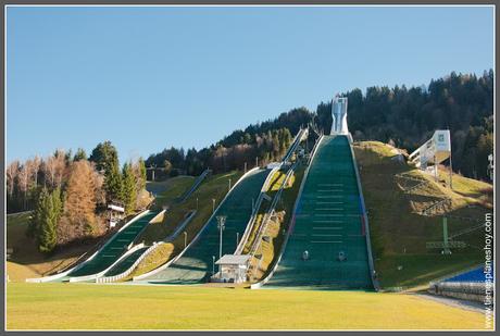 Trampolín salto Garmisch- Partenkirchen Baviera (Alemania) Trampolín salto Garmisch- Partenkirchen Baviera (Alemania)