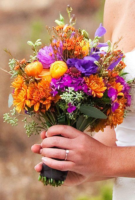 common fall wild flowers for weddings | Fall Wedding Bouquets : Wedding Flowers Gallery: 