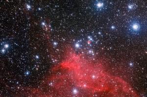 Cúmulo NGC 3572 y entorno
