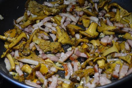 Ensalada templada de Lentejas Caviar con Rebozuelos Ensalada templada de Lentejas Caviar con Rebozuelos