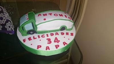 TARTA CAMIÓN PARA ÑETE