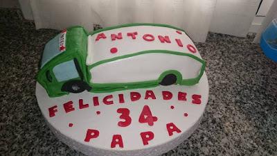 TARTA CAMIÓN PARA ÑETE