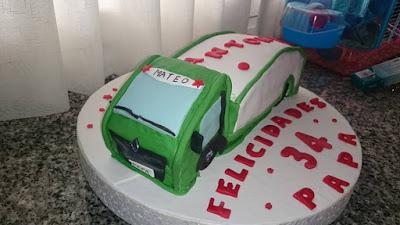 TARTA CAMIÓN PARA ÑETE