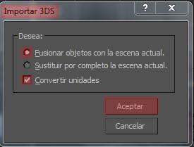 Como insertar un bloque .3Ds en el programa 3D Max