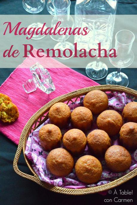 Magdalenas de Remolacha Magdalenas de Remolacha