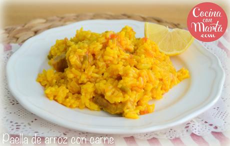 Paella de arroz  con carme en olla gm, comprar olla gm, fácil, rápida, sencilla, casera, Cocina con Marta