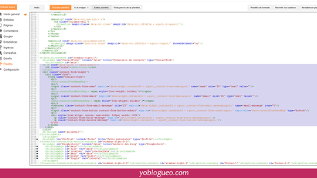 Como añadir un formulario de contacto en blogger Como añadir un formulario de contacto en blogger