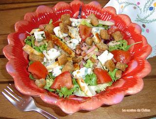 Ensalada de pollo a la toscana Ensalada de pollo a la toscana