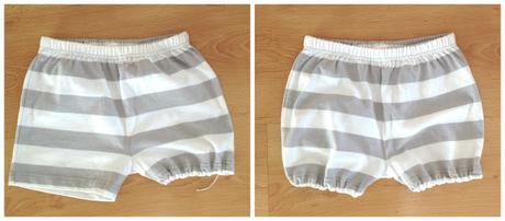 DIY. FROM BABY SHORT PANTS TO GIRLS BLOOMERS