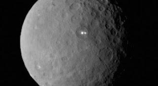 El misterio de las manchas blancas de Ceres siguen sin solución.