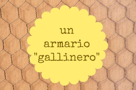 Finde Frugal: un armario gallinero Finde Frugal: un armario gallinero