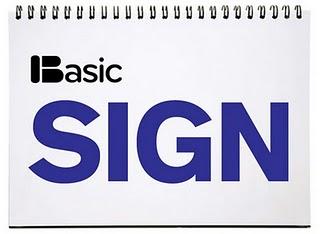Basic Sign: Nuevo libro de Index Book