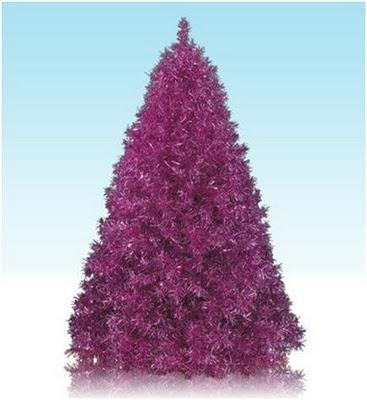 El morado es tendencia para decorar esta Navidad. Arboles Morados para Decorar en Navidad
