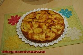 Tarta milhojas de manzana