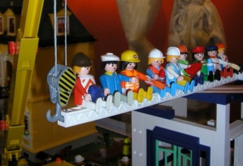 Playmobil en el Museo de Reproducciones